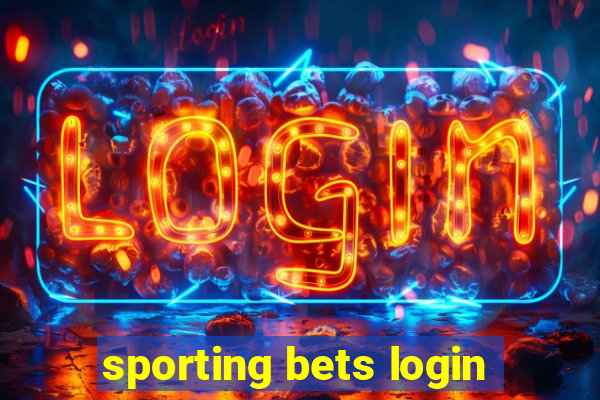 sporting bets login